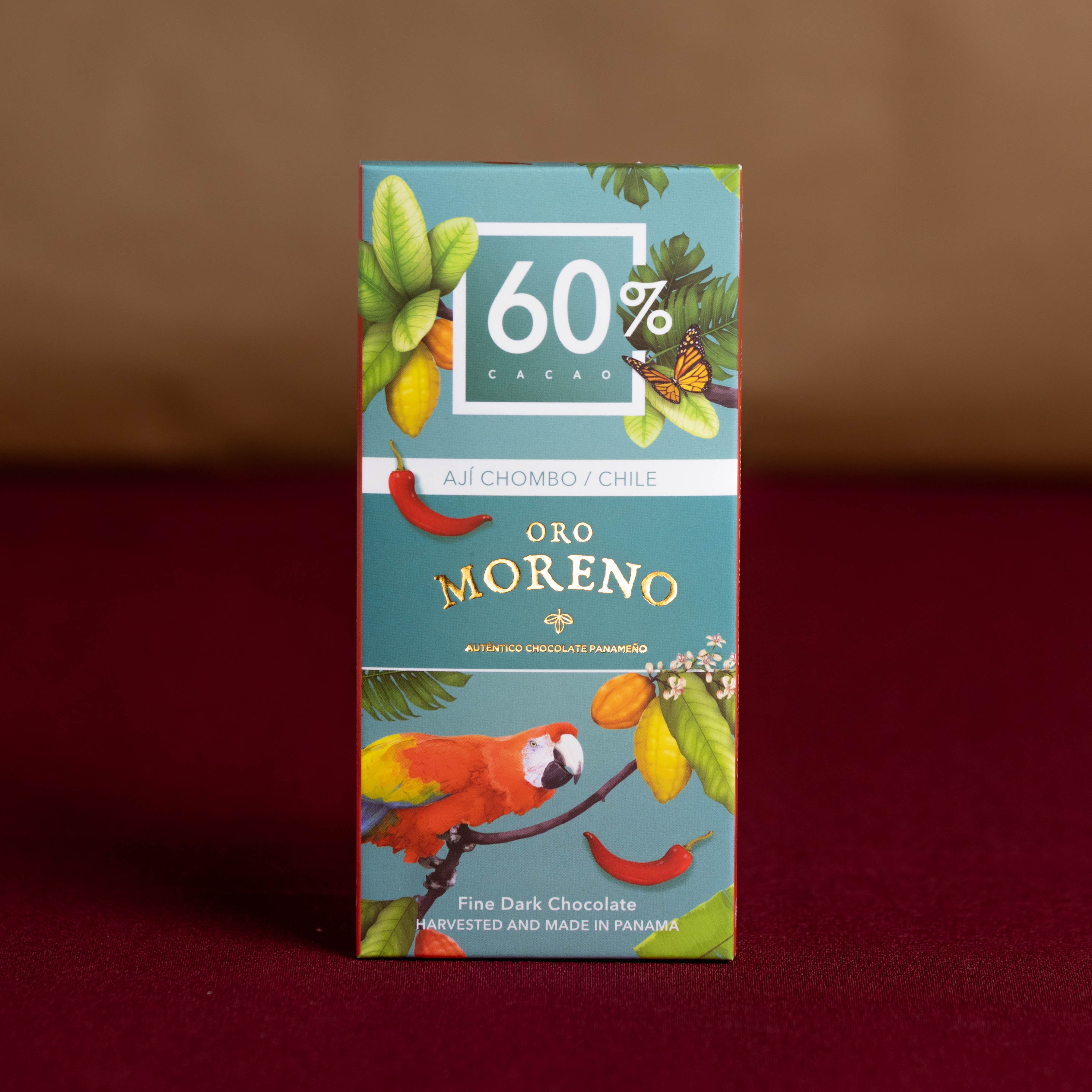 Barra de Chocolate con Ají Chombo 60% Cacao – Cacao Bar Selection